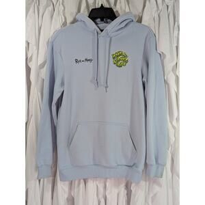H&M x Rick and Morty Portal Boyz 4 Life Blue Hoodie XS